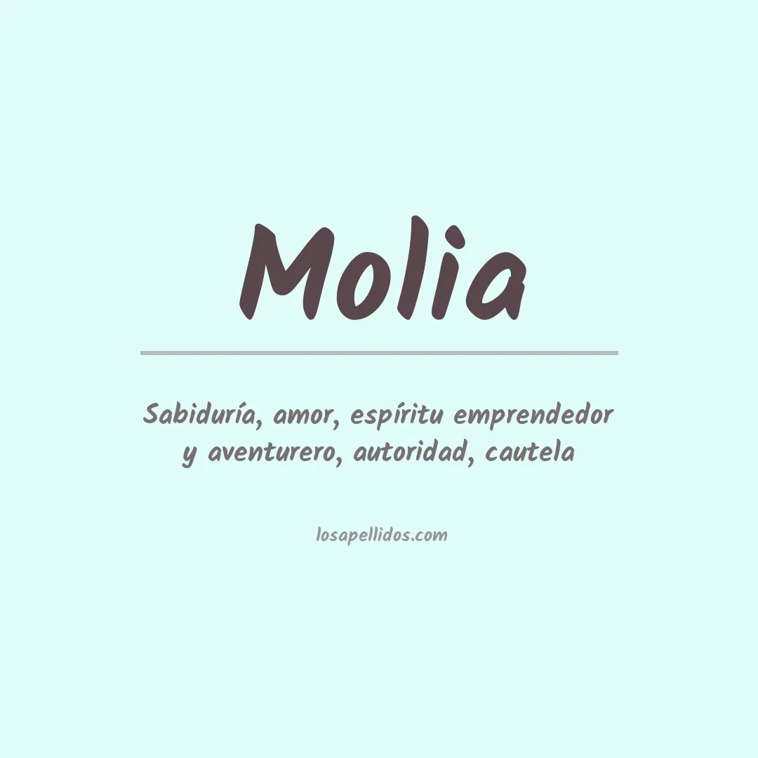 Apellido Molia