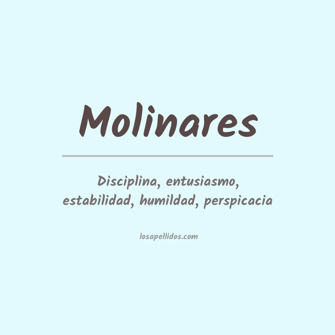Apellido Molinares