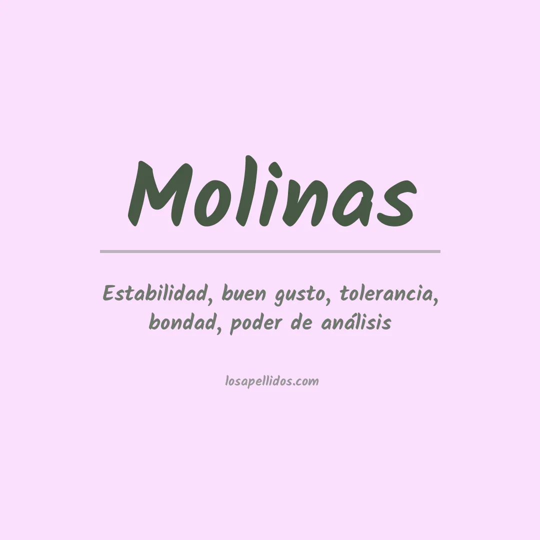 Apellido Molinas
