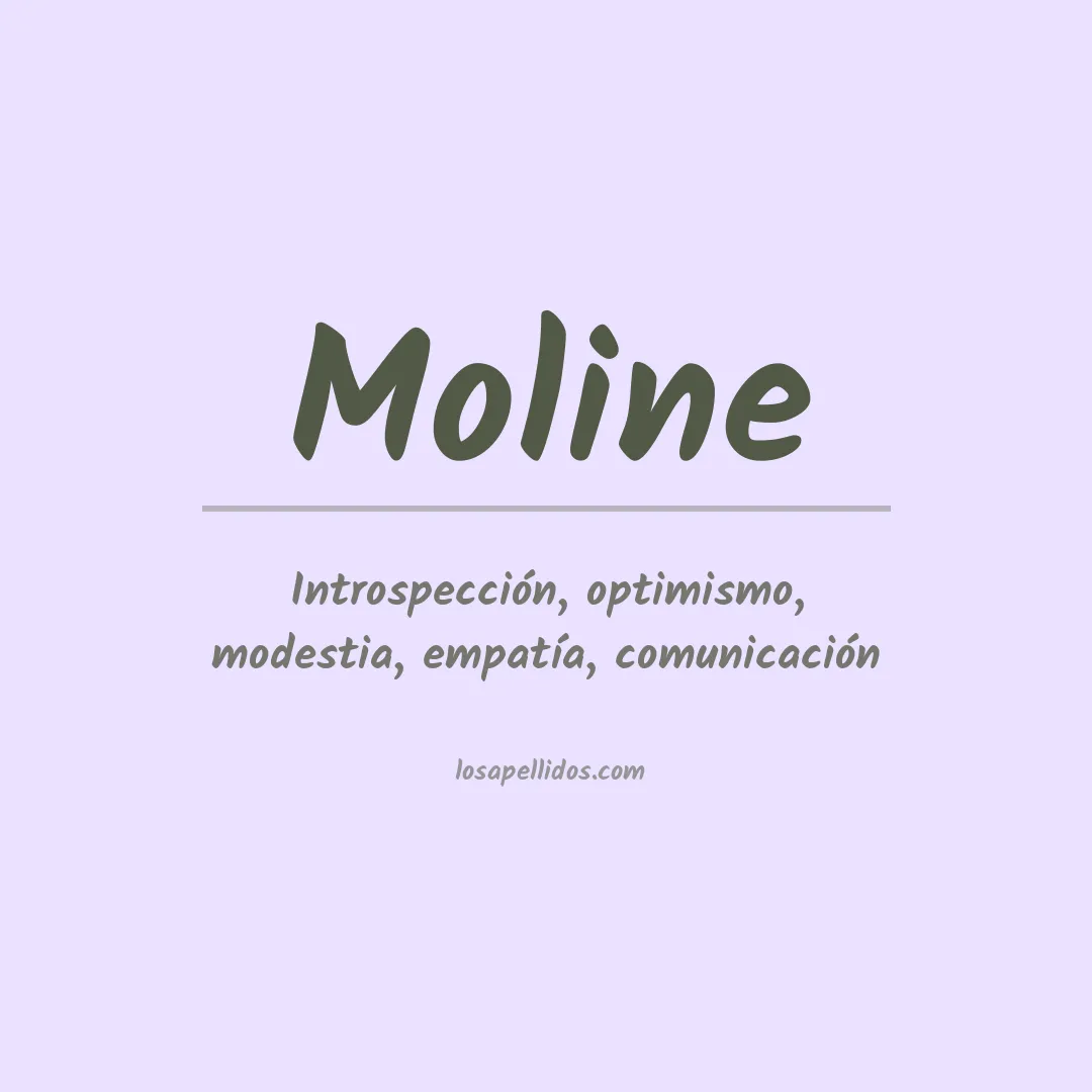 Apellido Moline