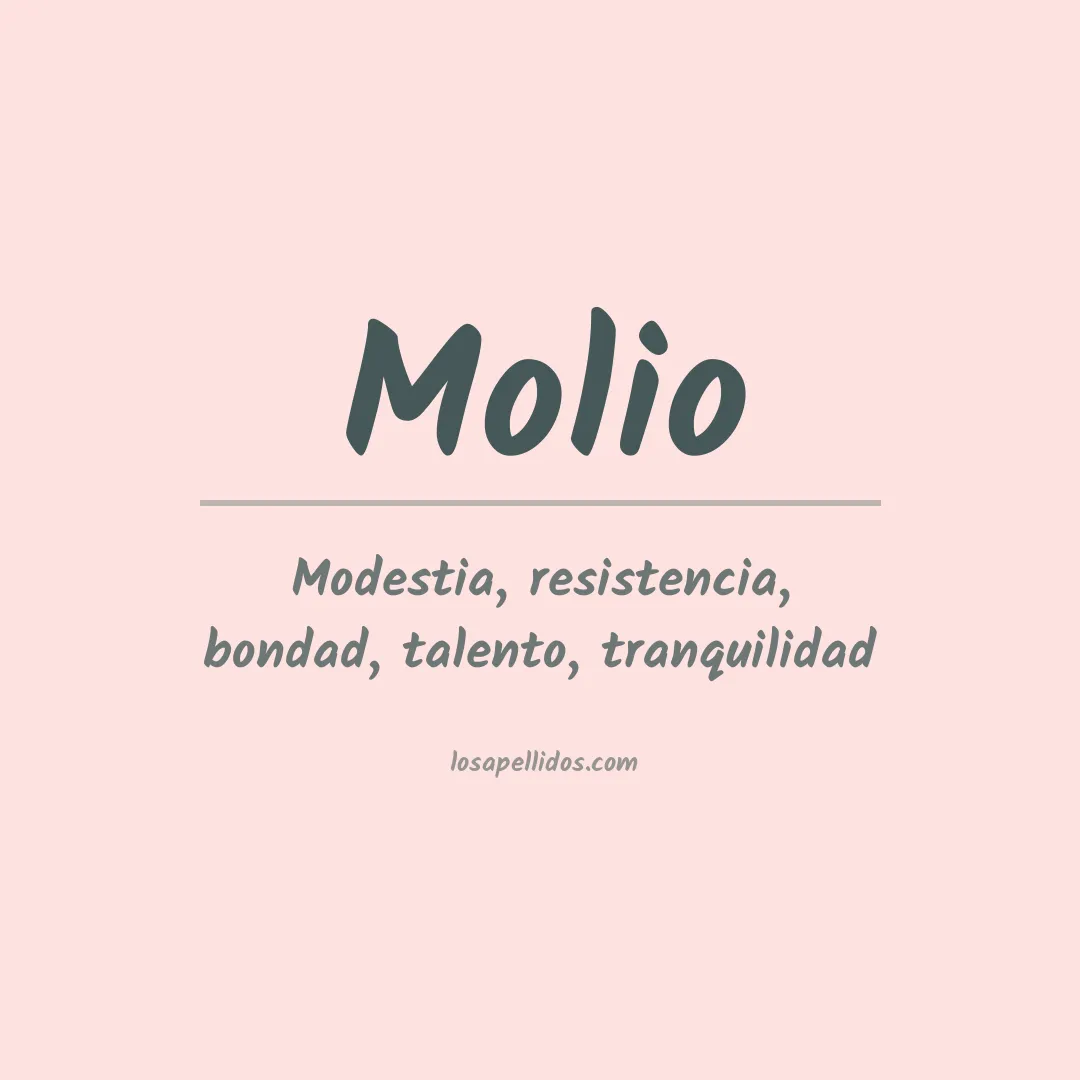Apellido Molio