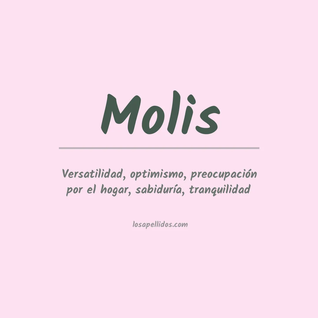 Apellido Molis