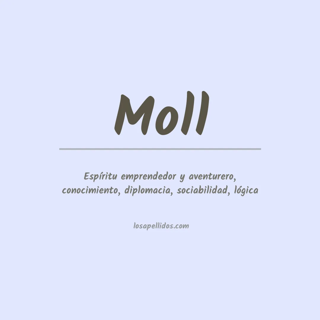 Apellido Moll