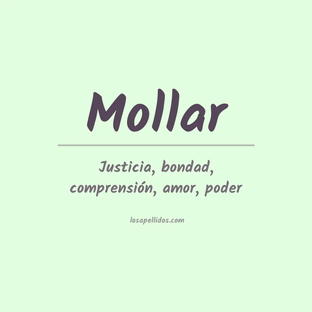 Apellido Mollar