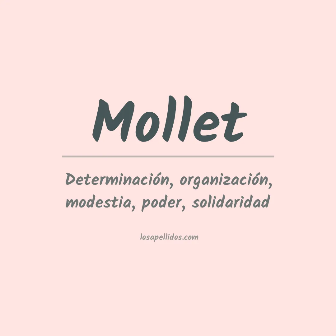 Apellido Mollet