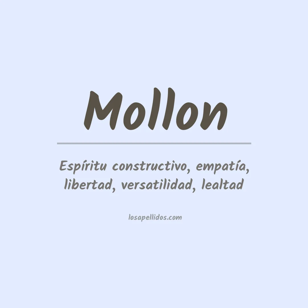 Apellido Mollon