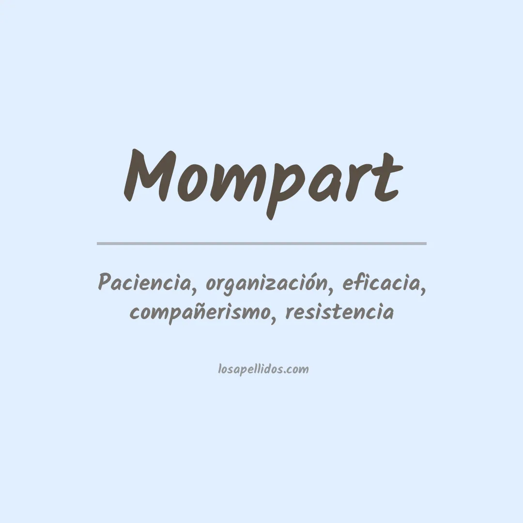 Apellido Mompart