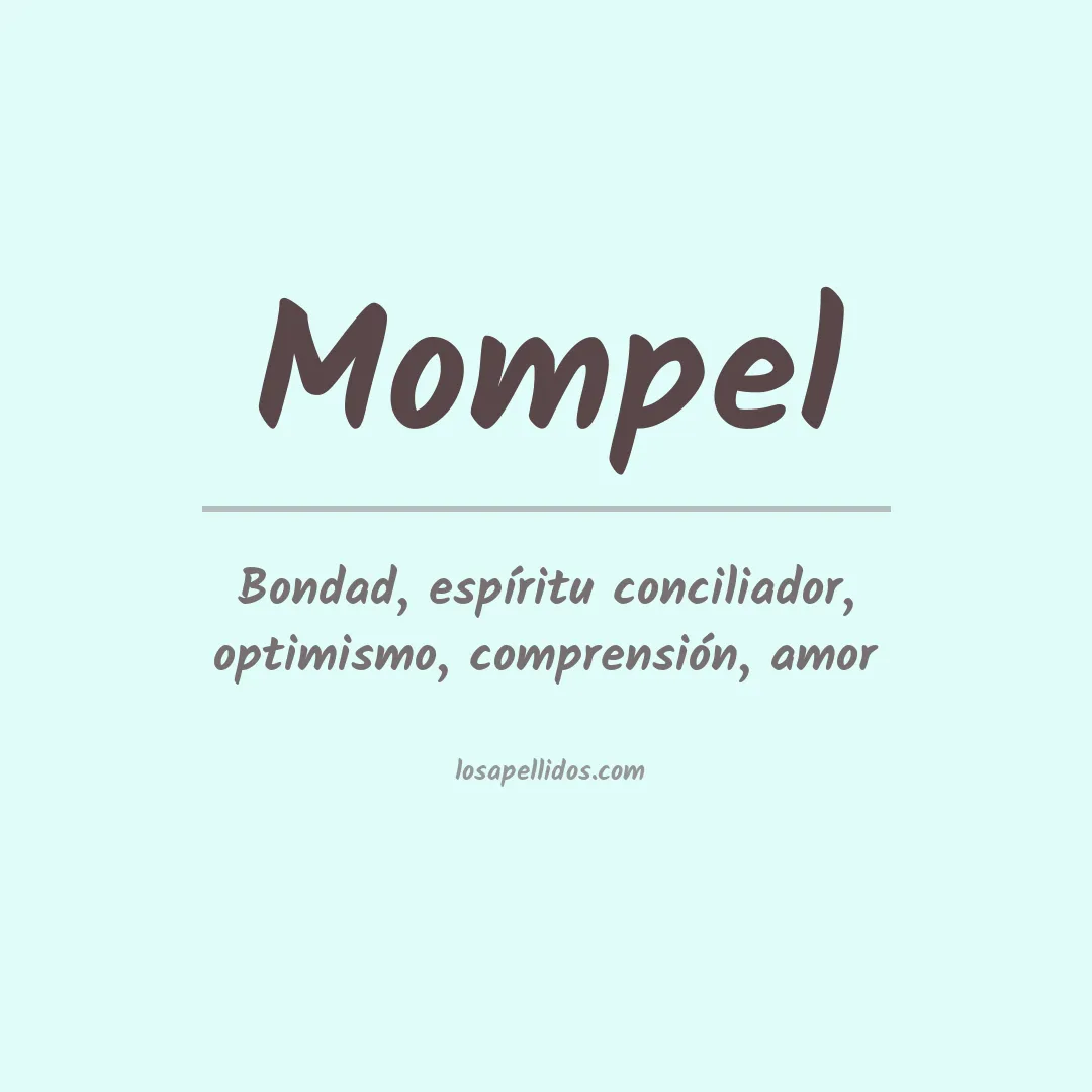 Apellido Mompel