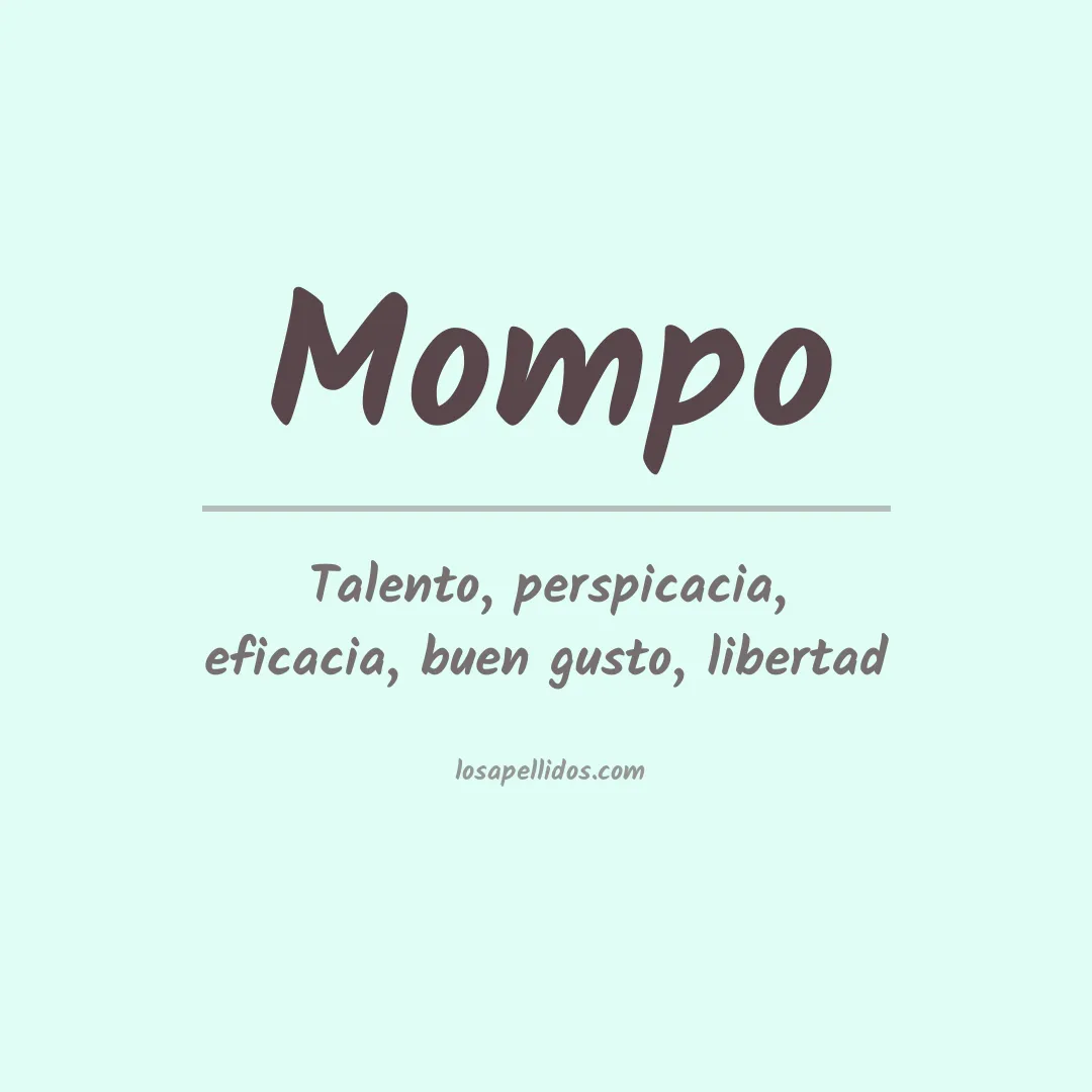 Apellido Mompo
