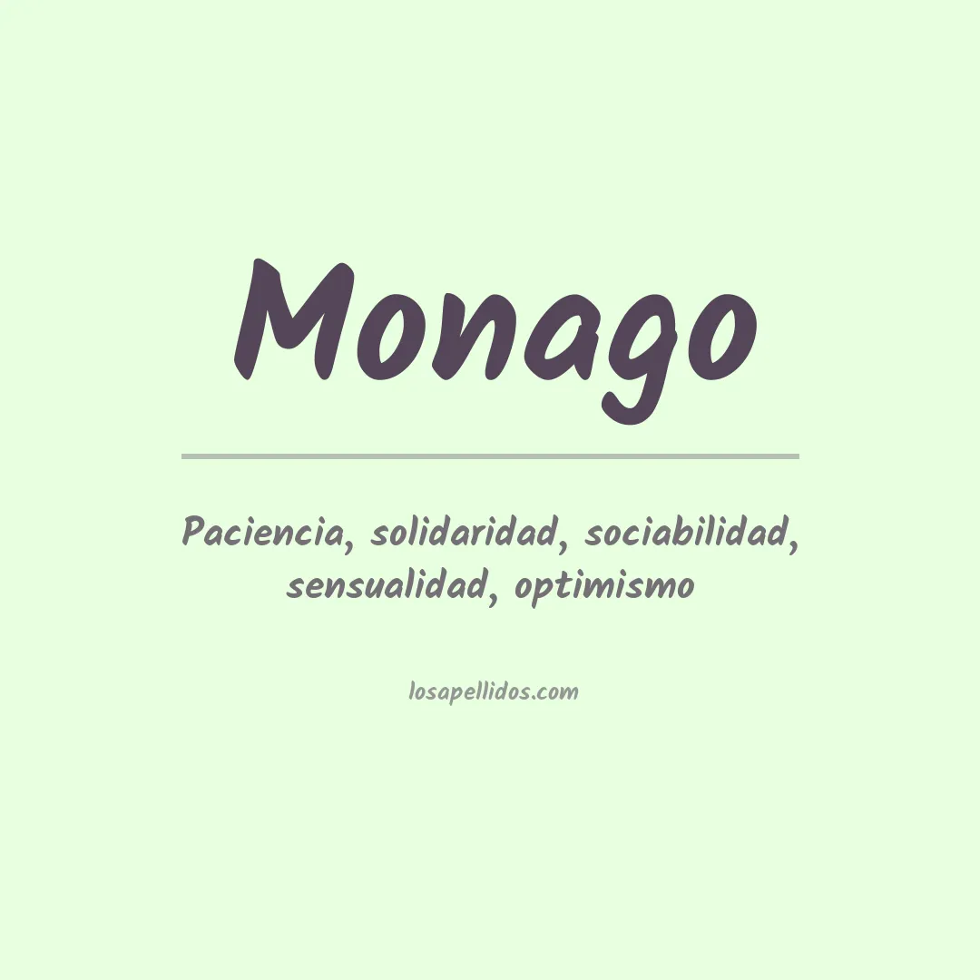 Apellido Monago