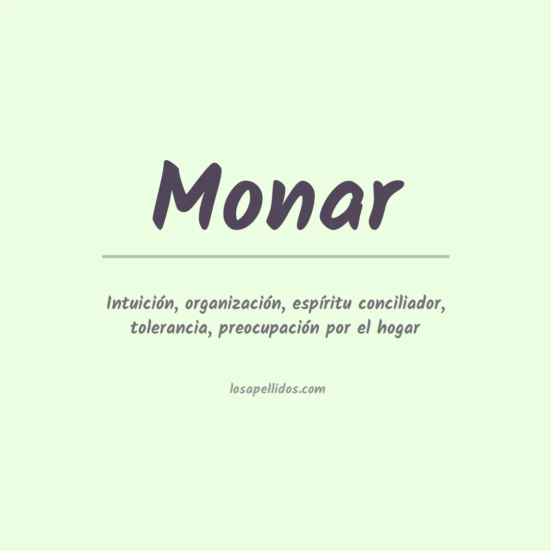 Apellido Monar