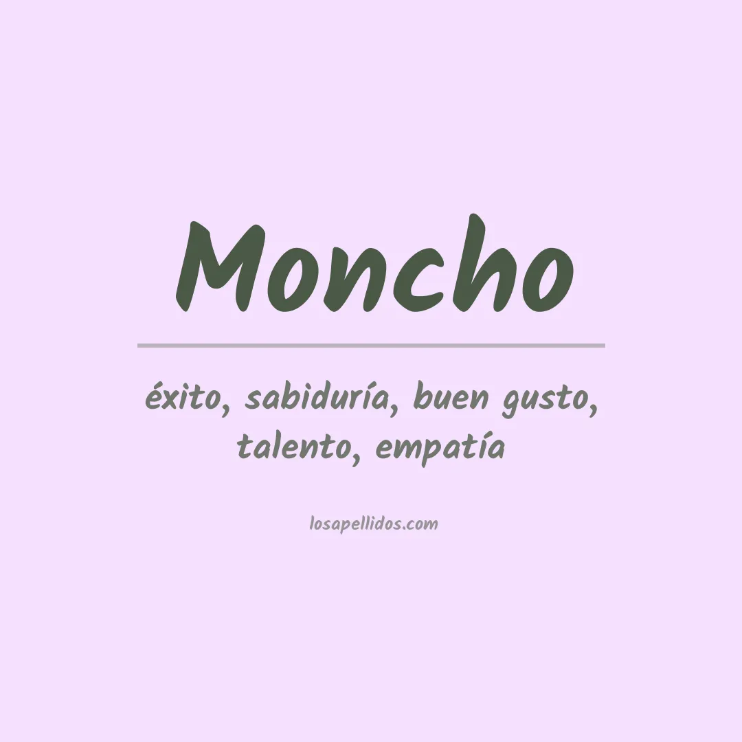 Apellido Moncho