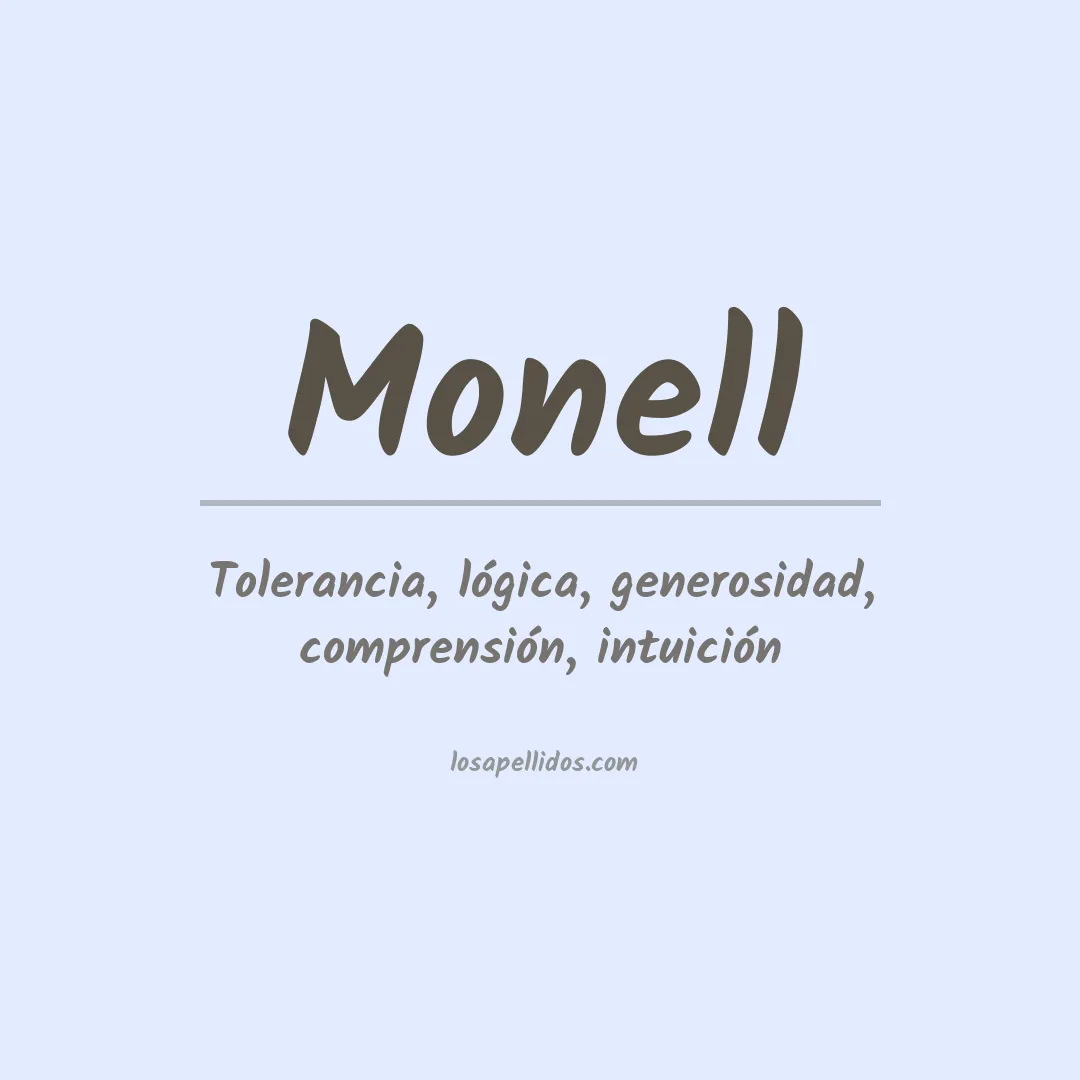 Apellido Monell