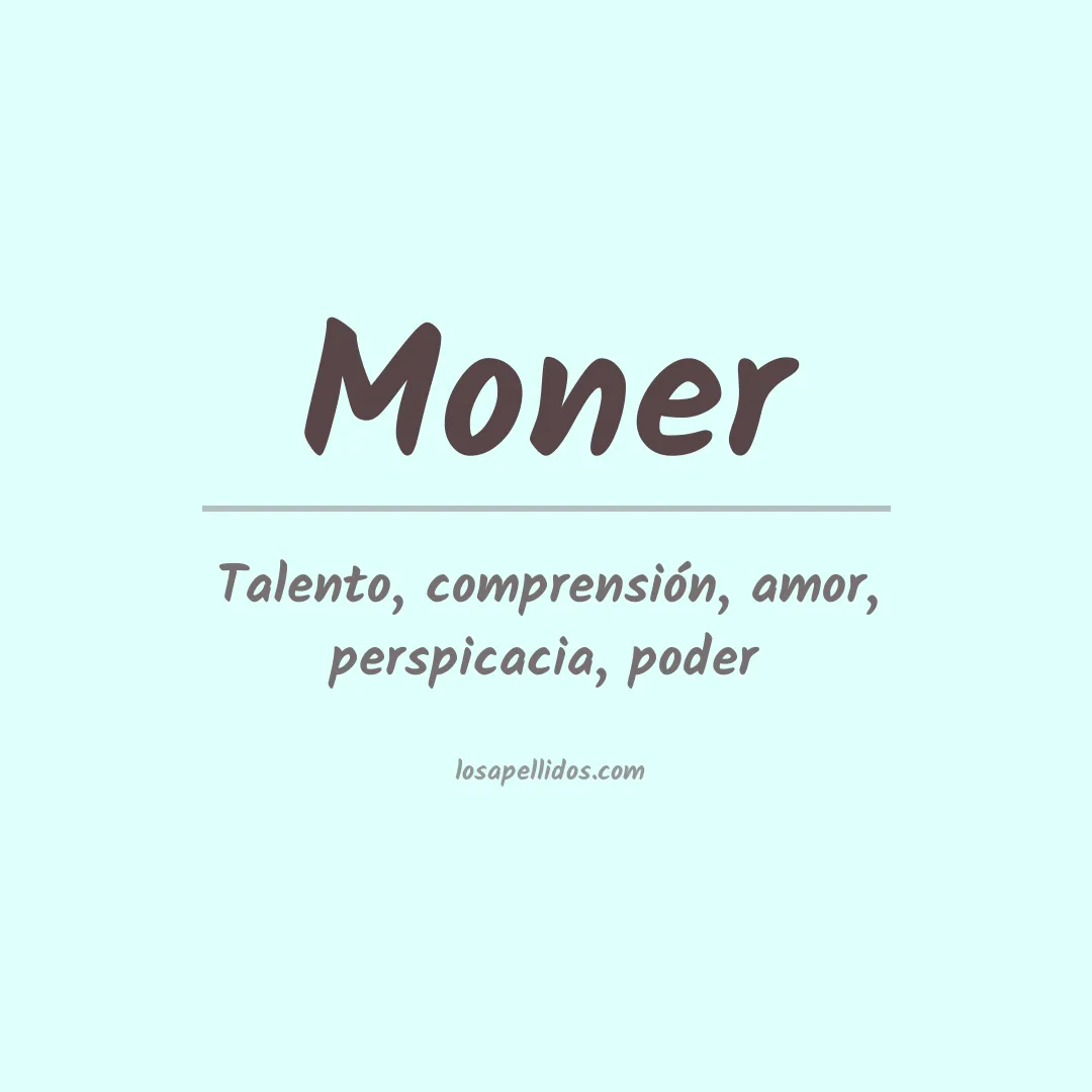 Apellido Moner