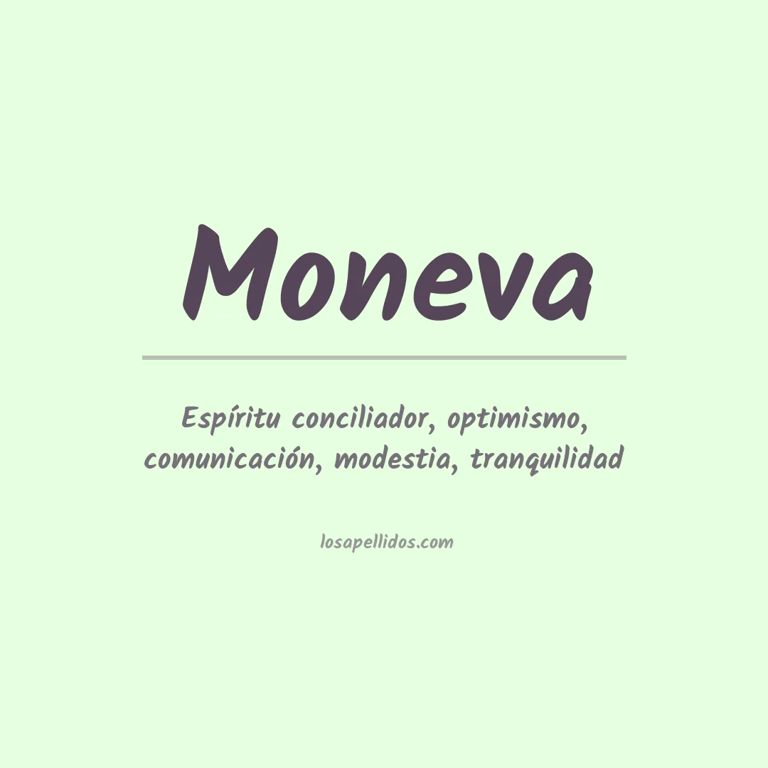 Apellido Moneva