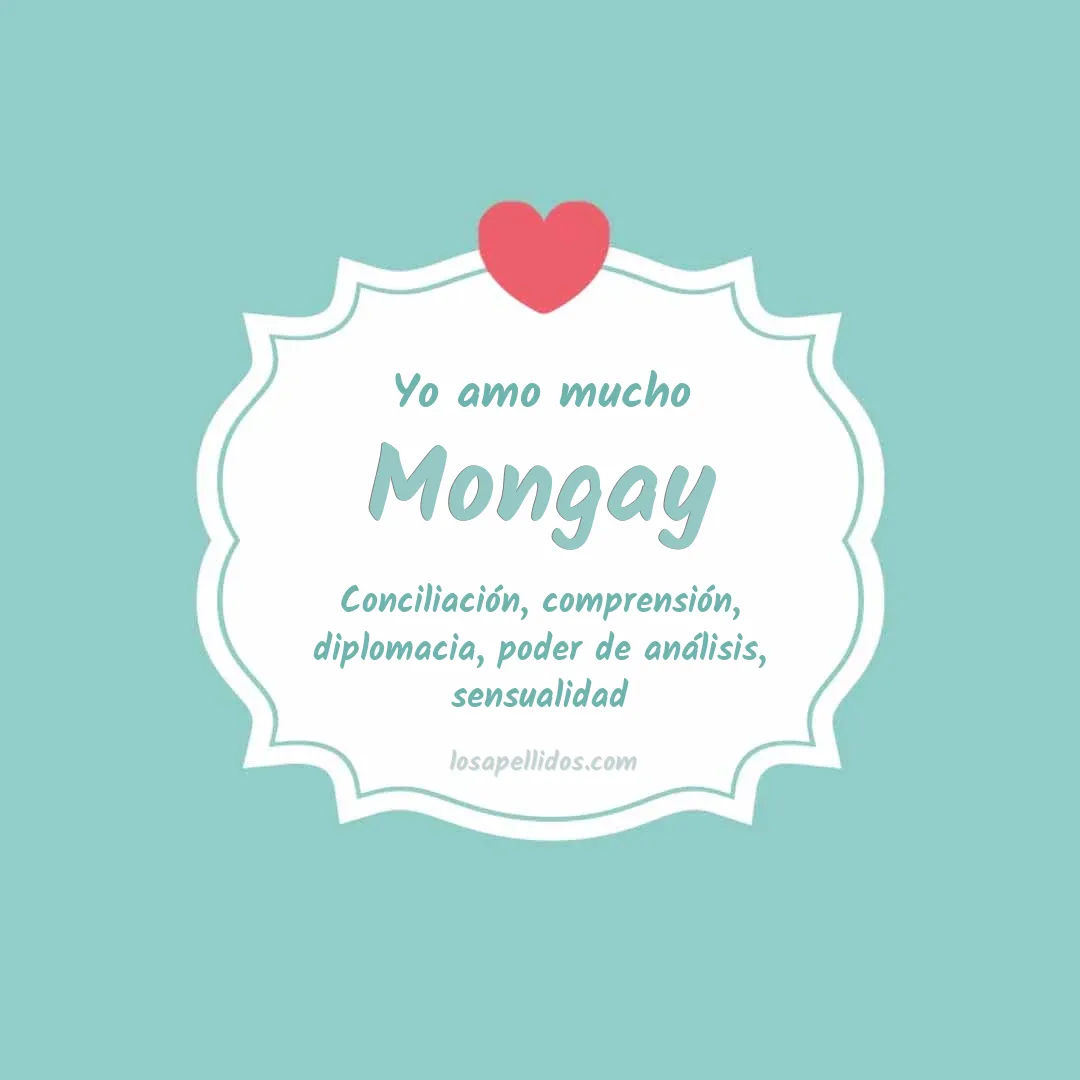 Yo amo mucho Mongay