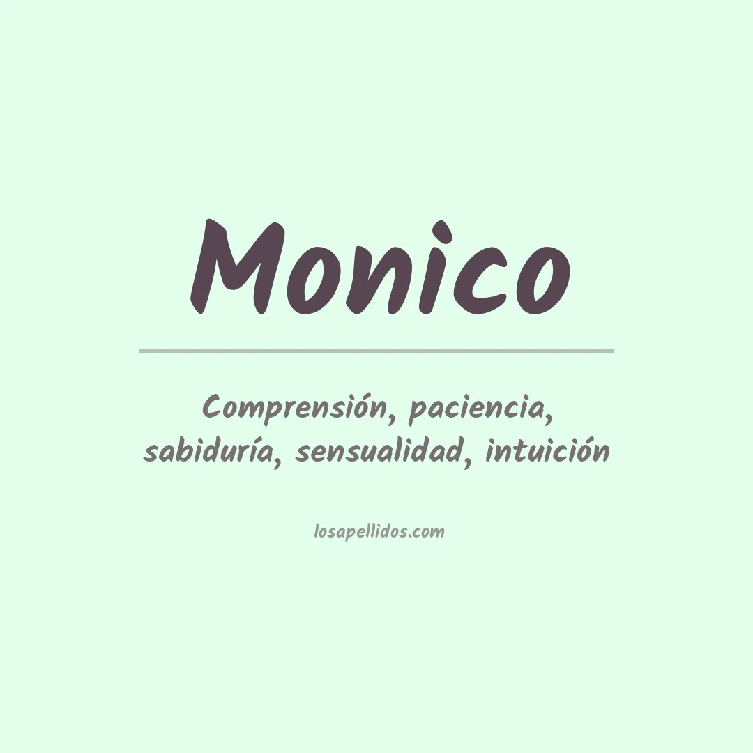 Apellido Mónico