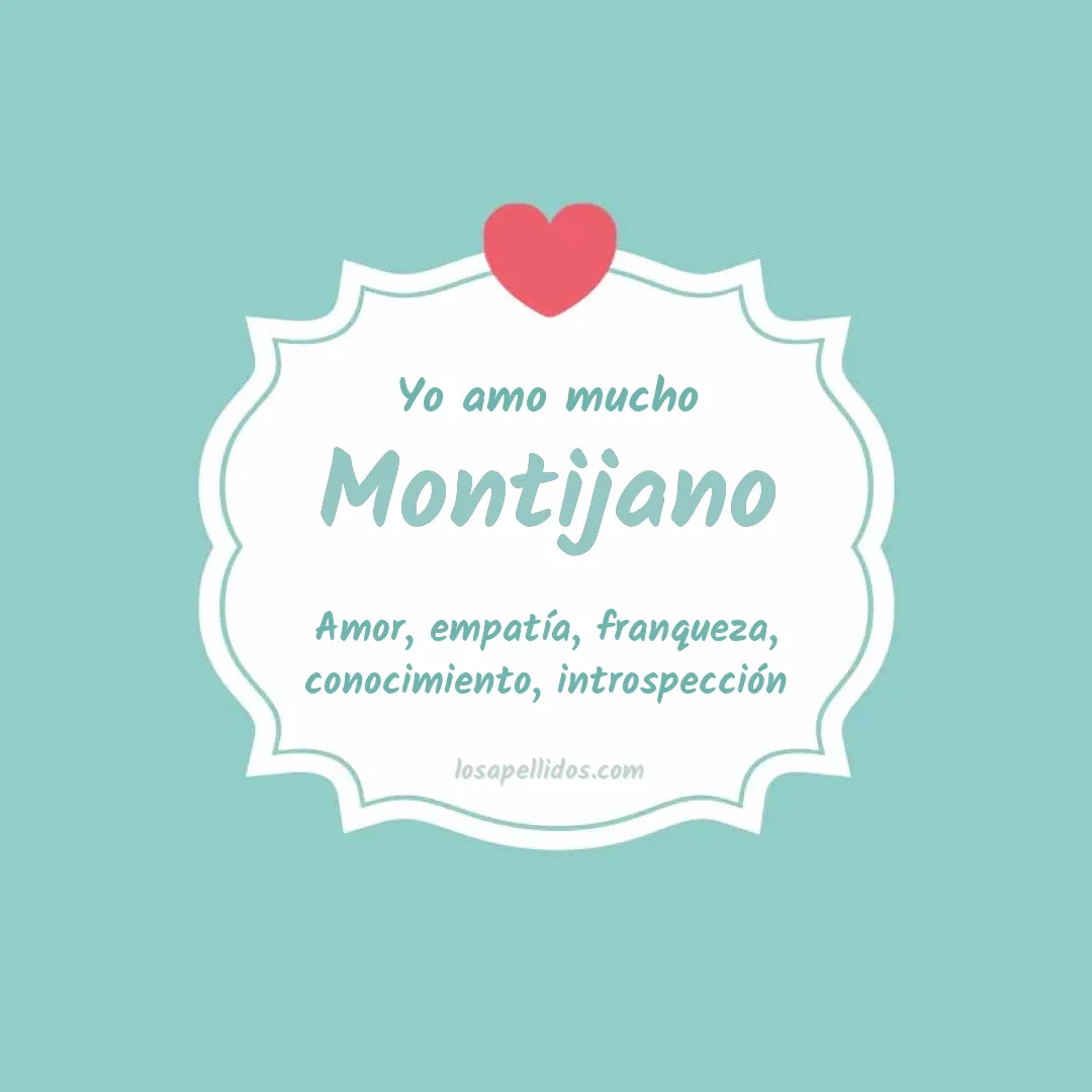 Yo amo mucho Montijano