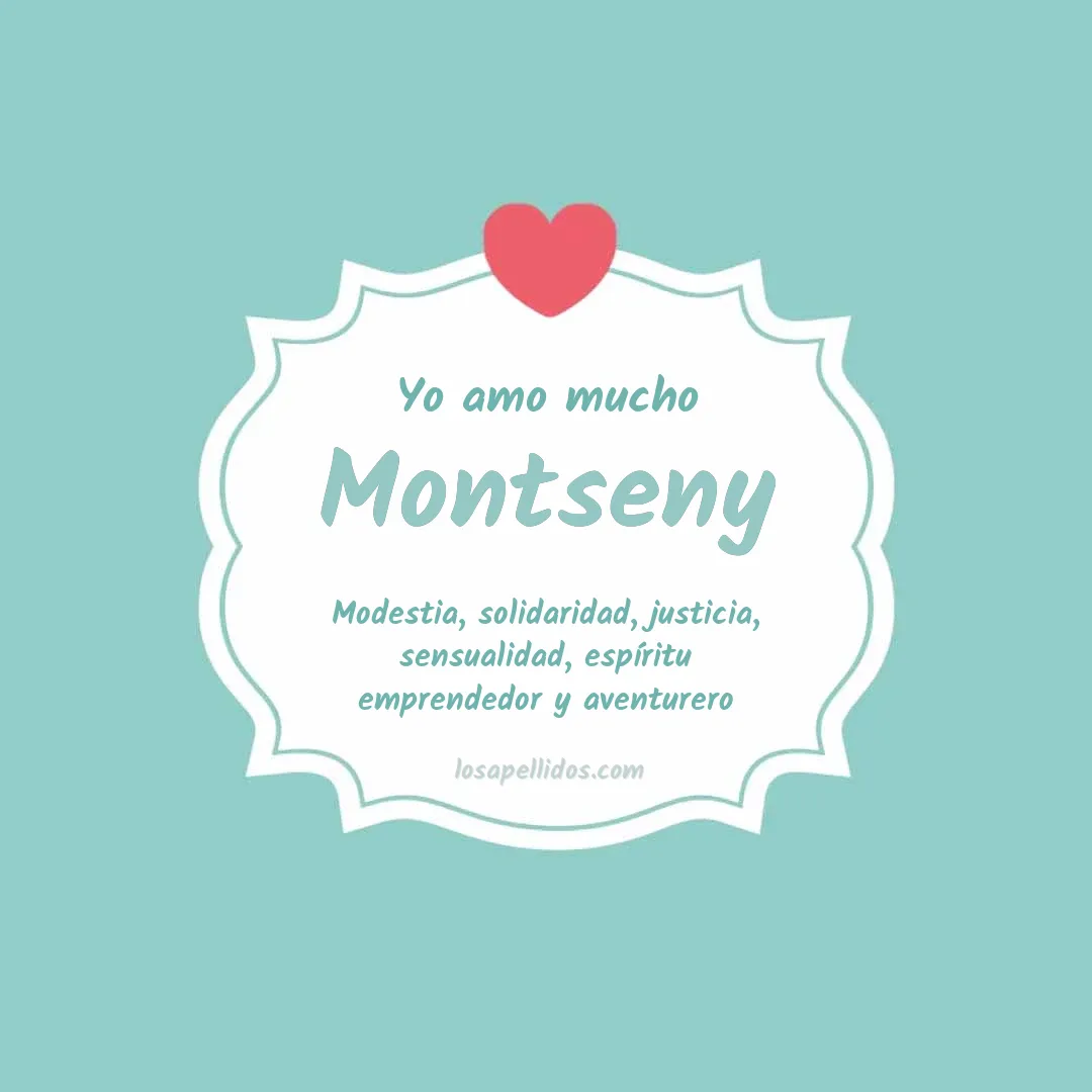 Yo amo mucho Montseny