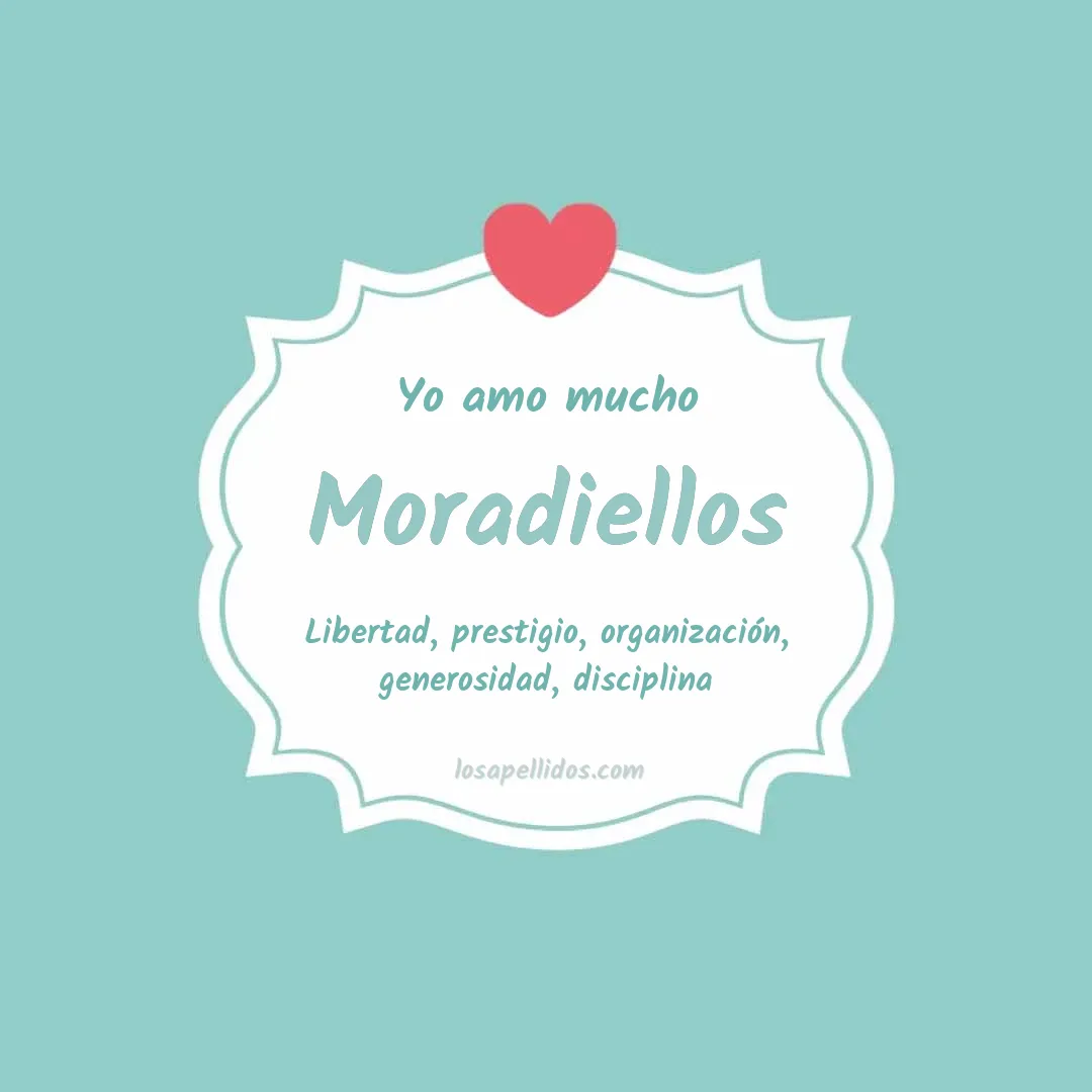 Yo amo mucho Moradiellos