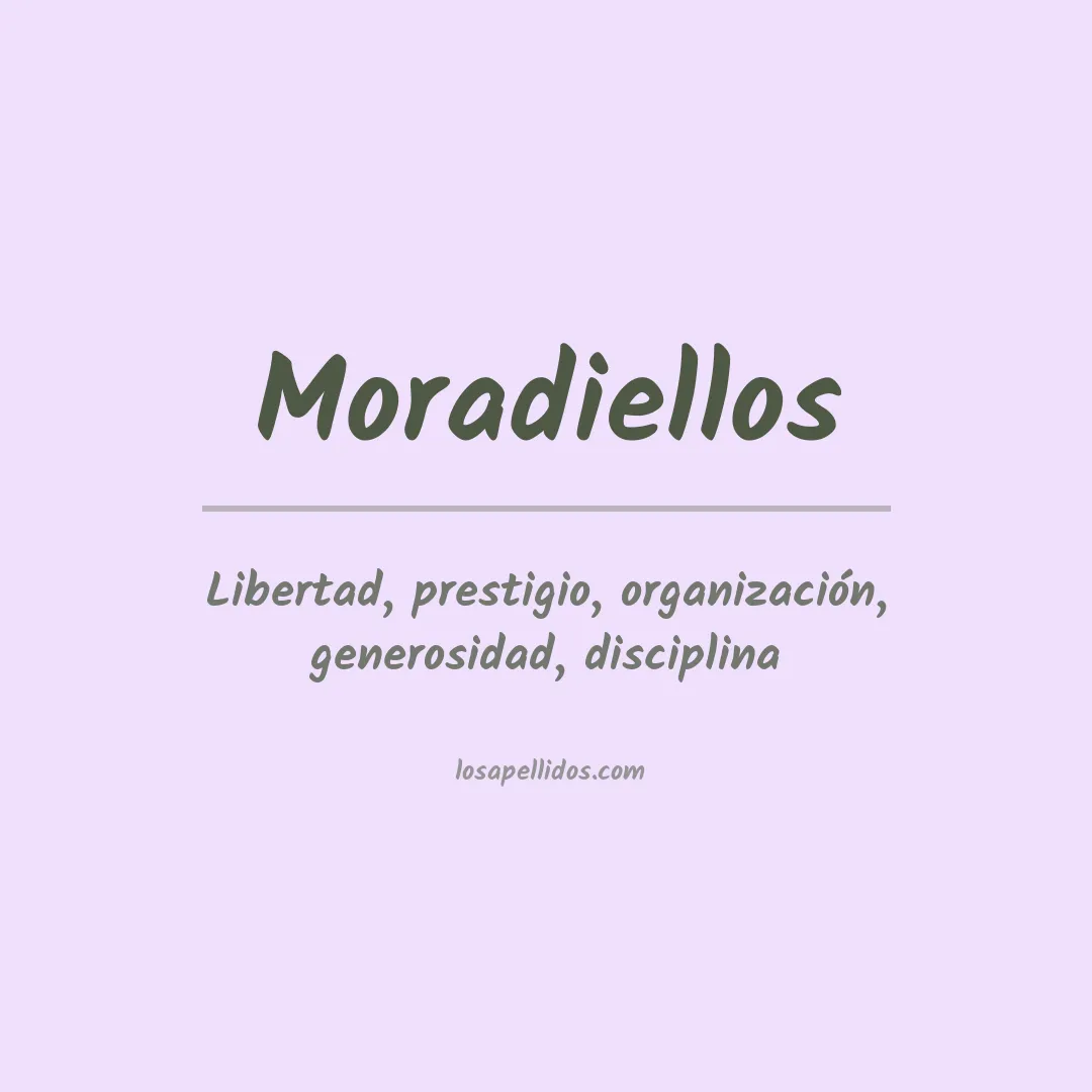 Apellido Moradiellos
