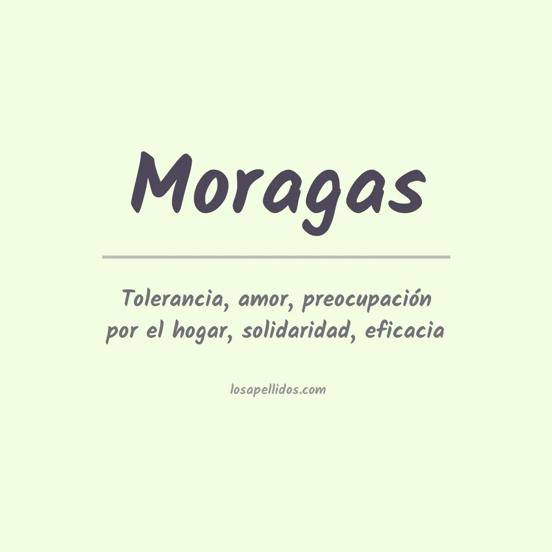 Apellido Moragas