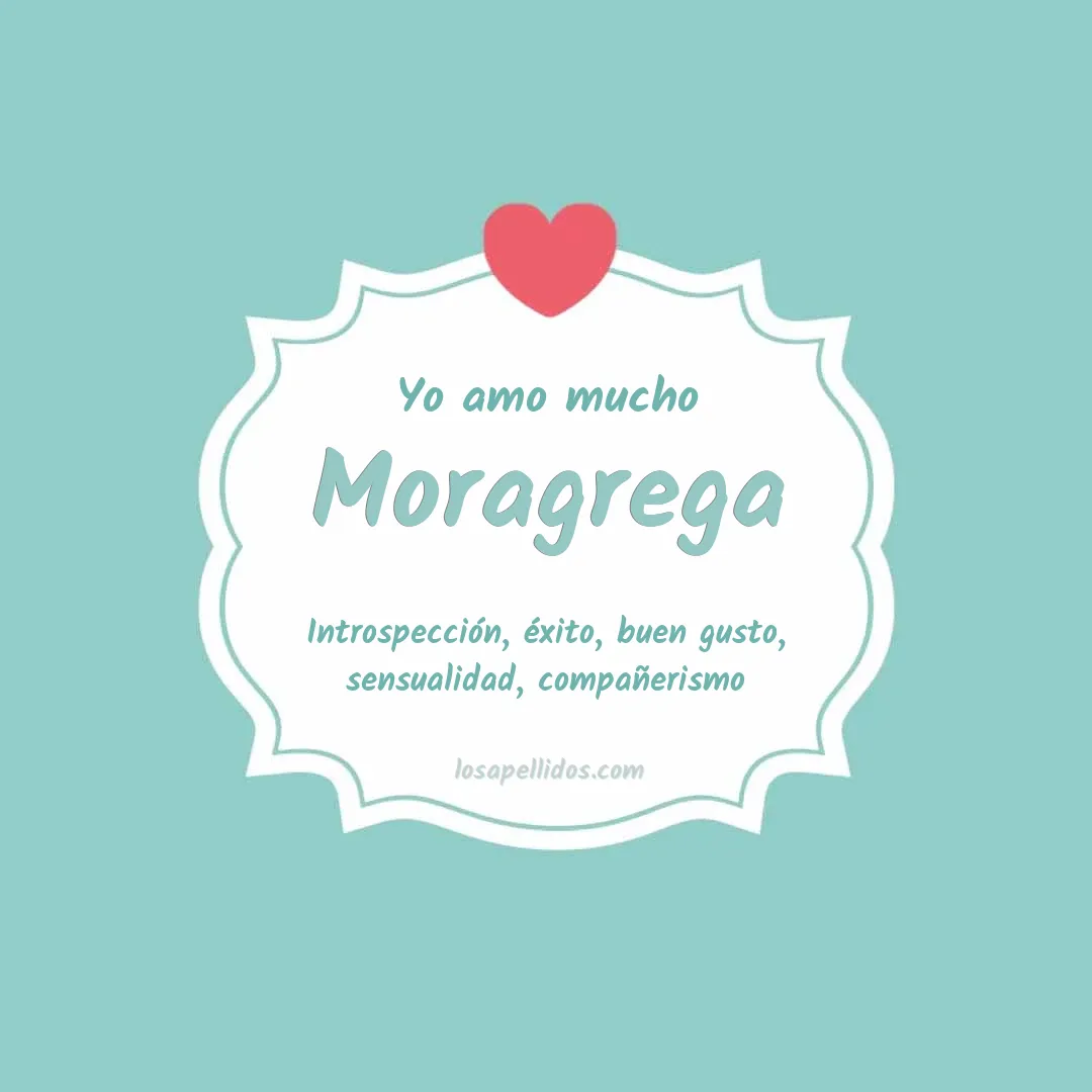 Yo amo mucho Moragrega