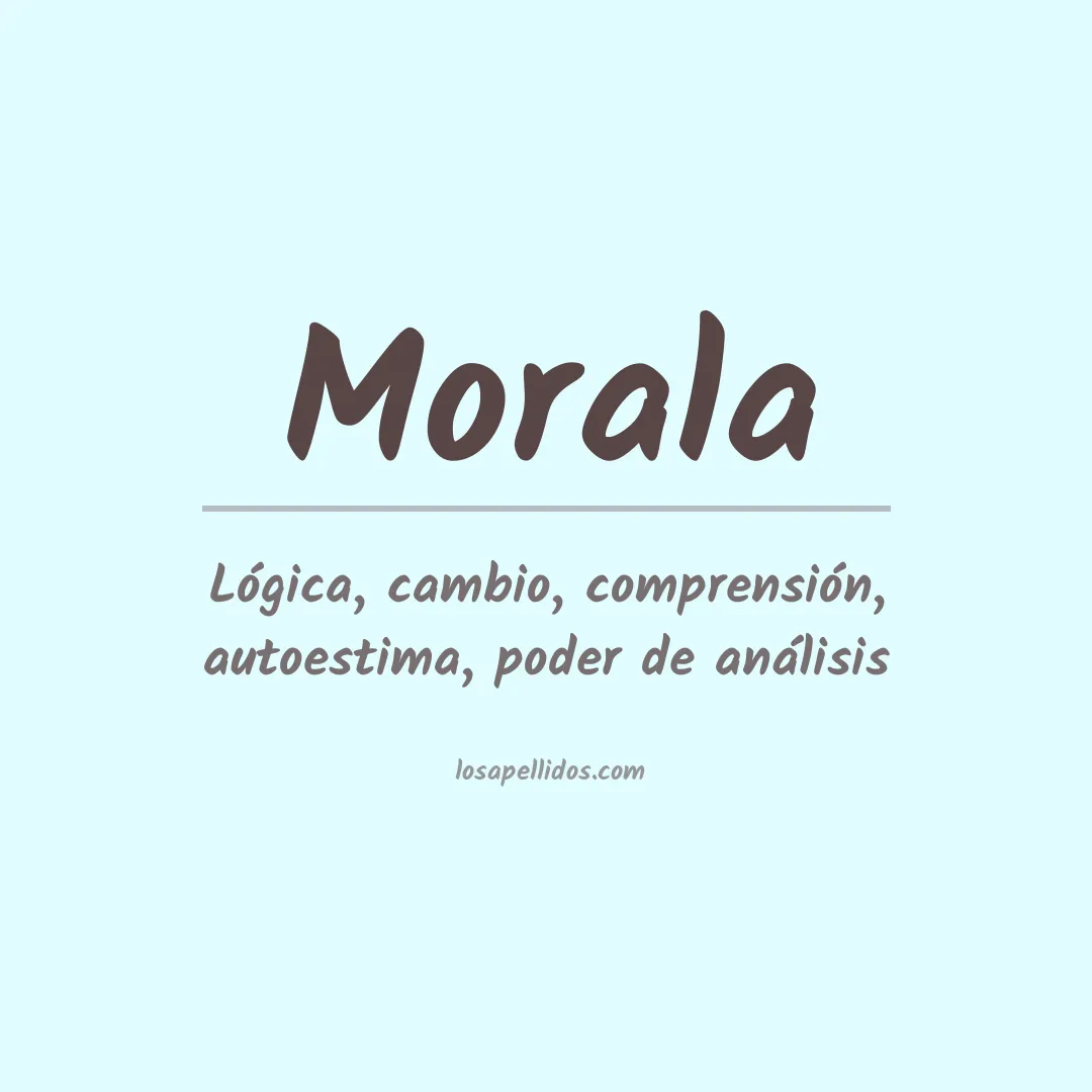 Apellido Morala