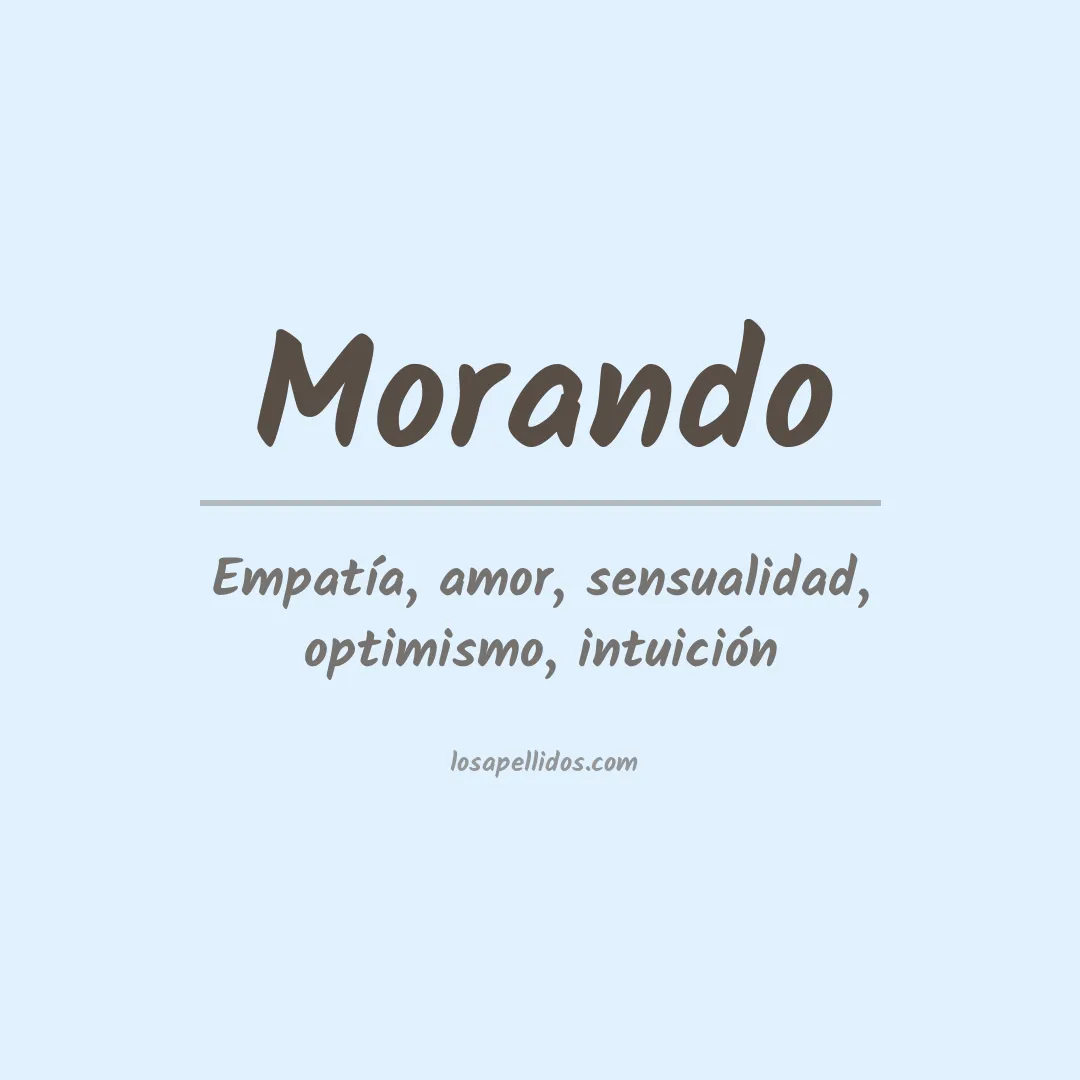 Apellido Morando