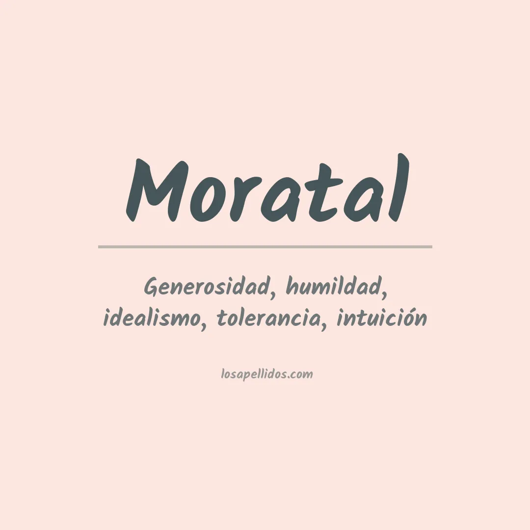 Apellido Moratal