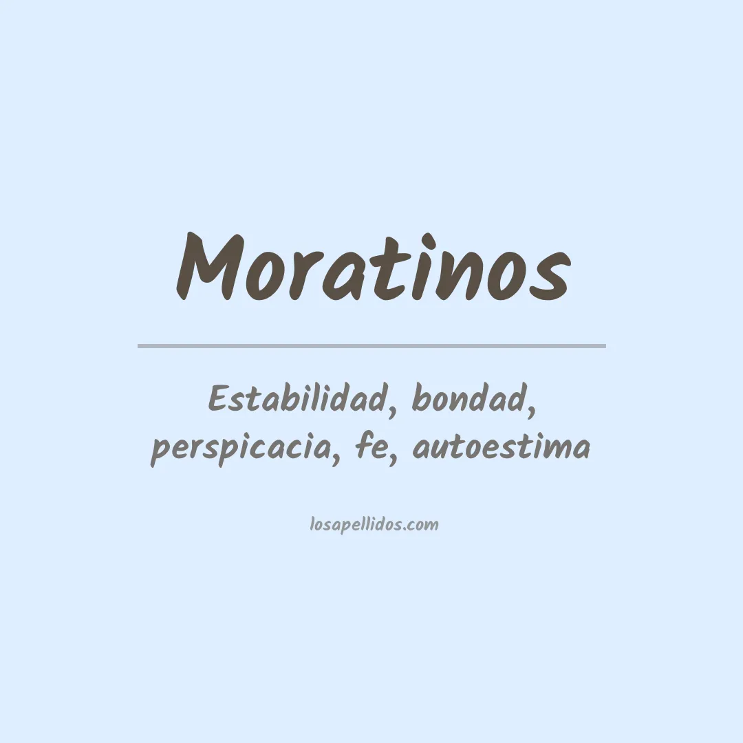Apellido Moratinos