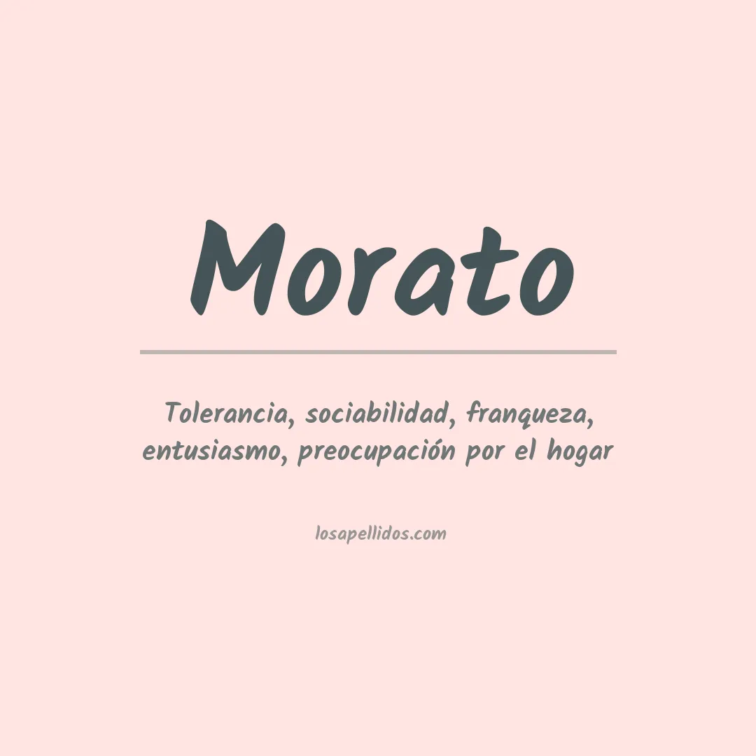 Apellido Morato