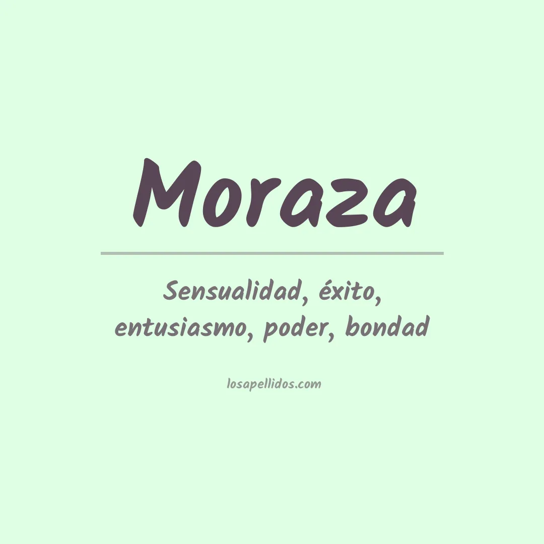 Apellido Moraza