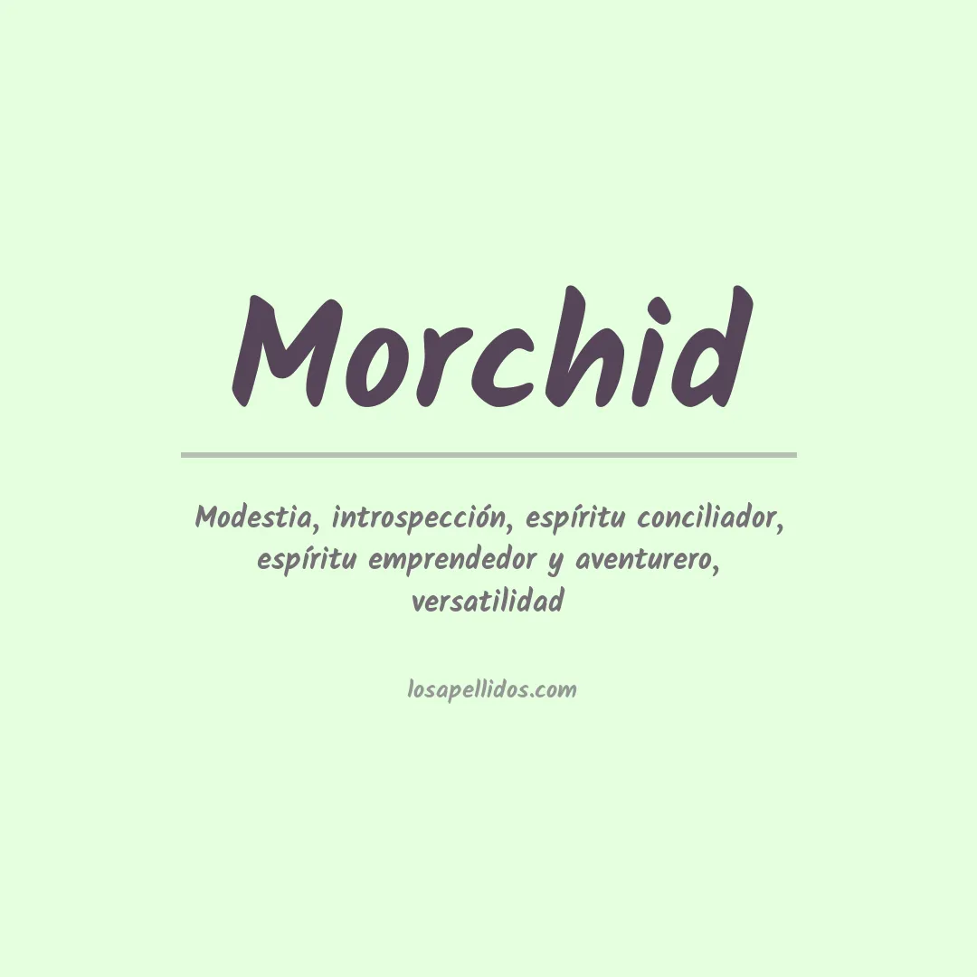 Apellido Morchid