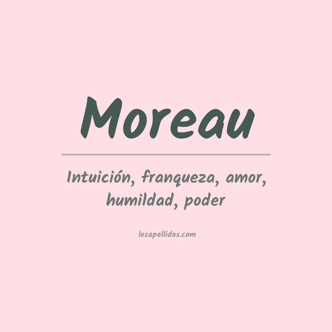 Apellido Moreau