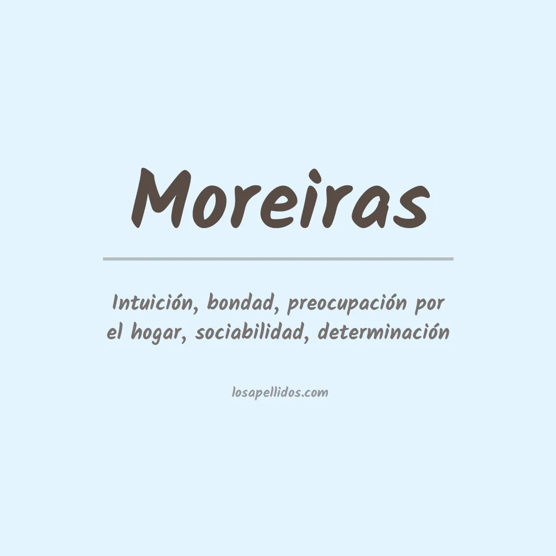 Apellido Moreiras