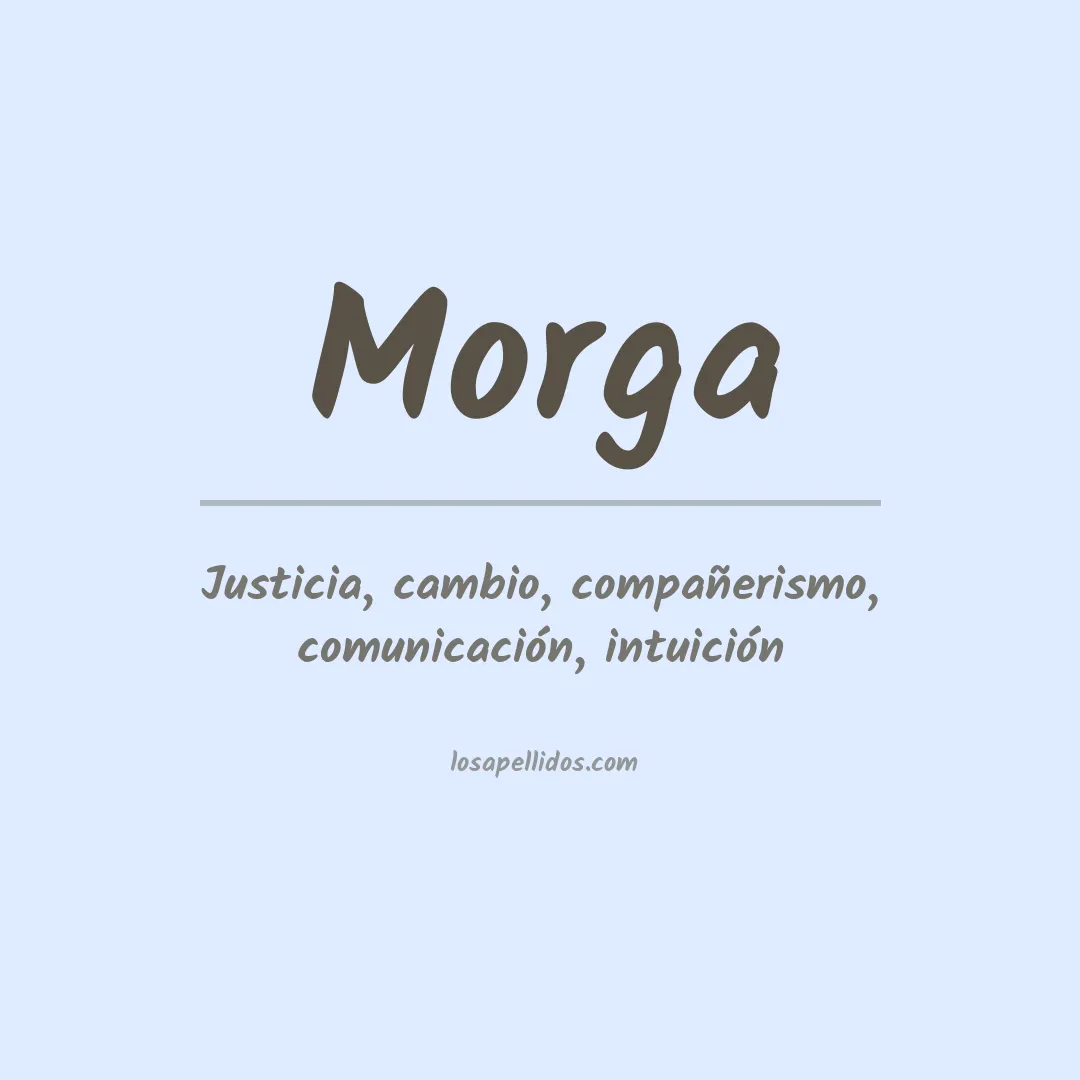 Apellido Morga