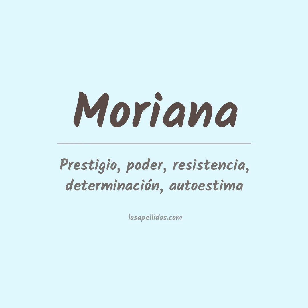 Apellido Moriana