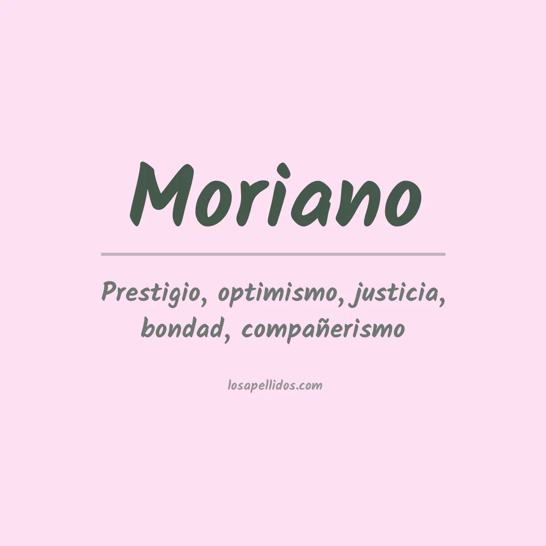 Apellido Moriano