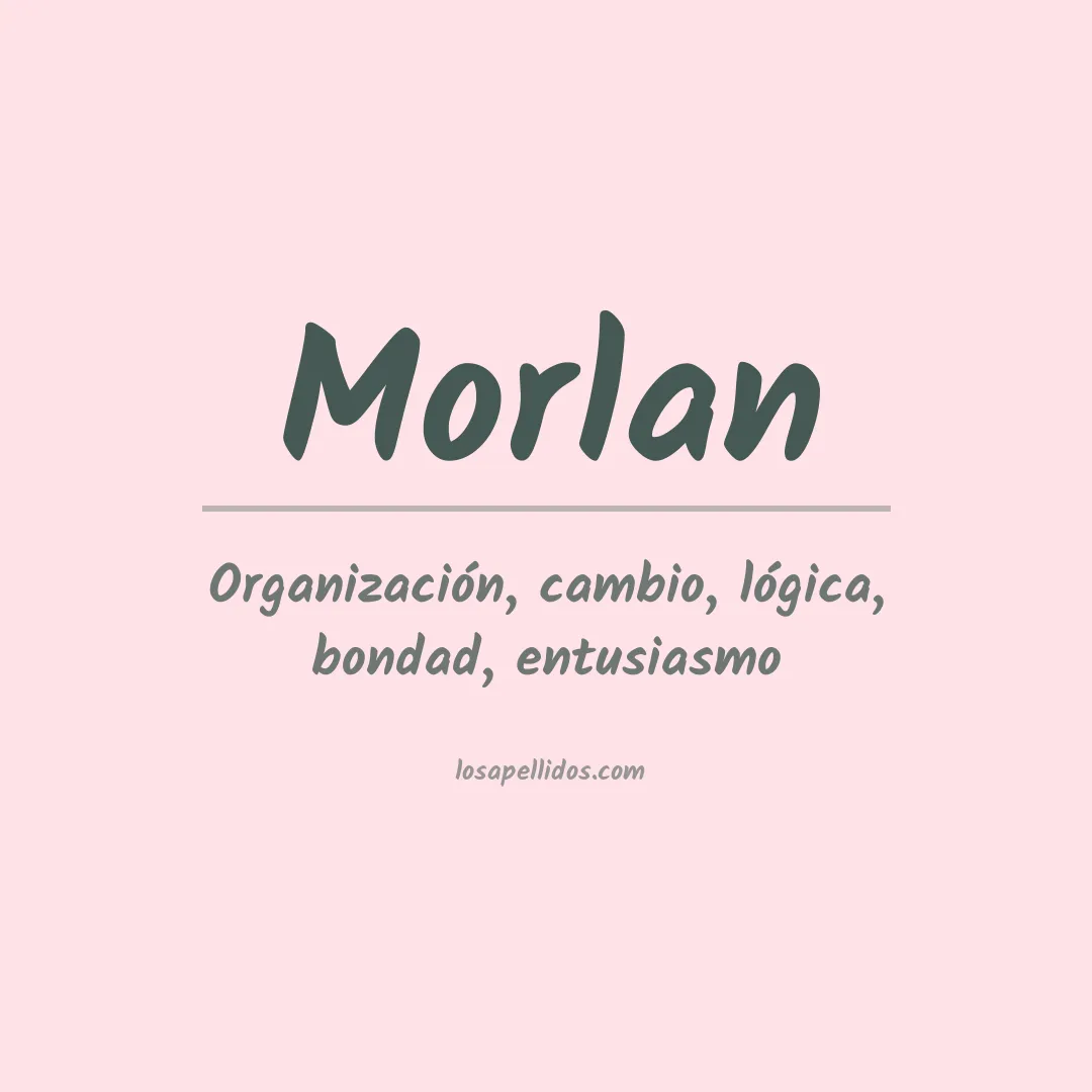 Apellido Morlan