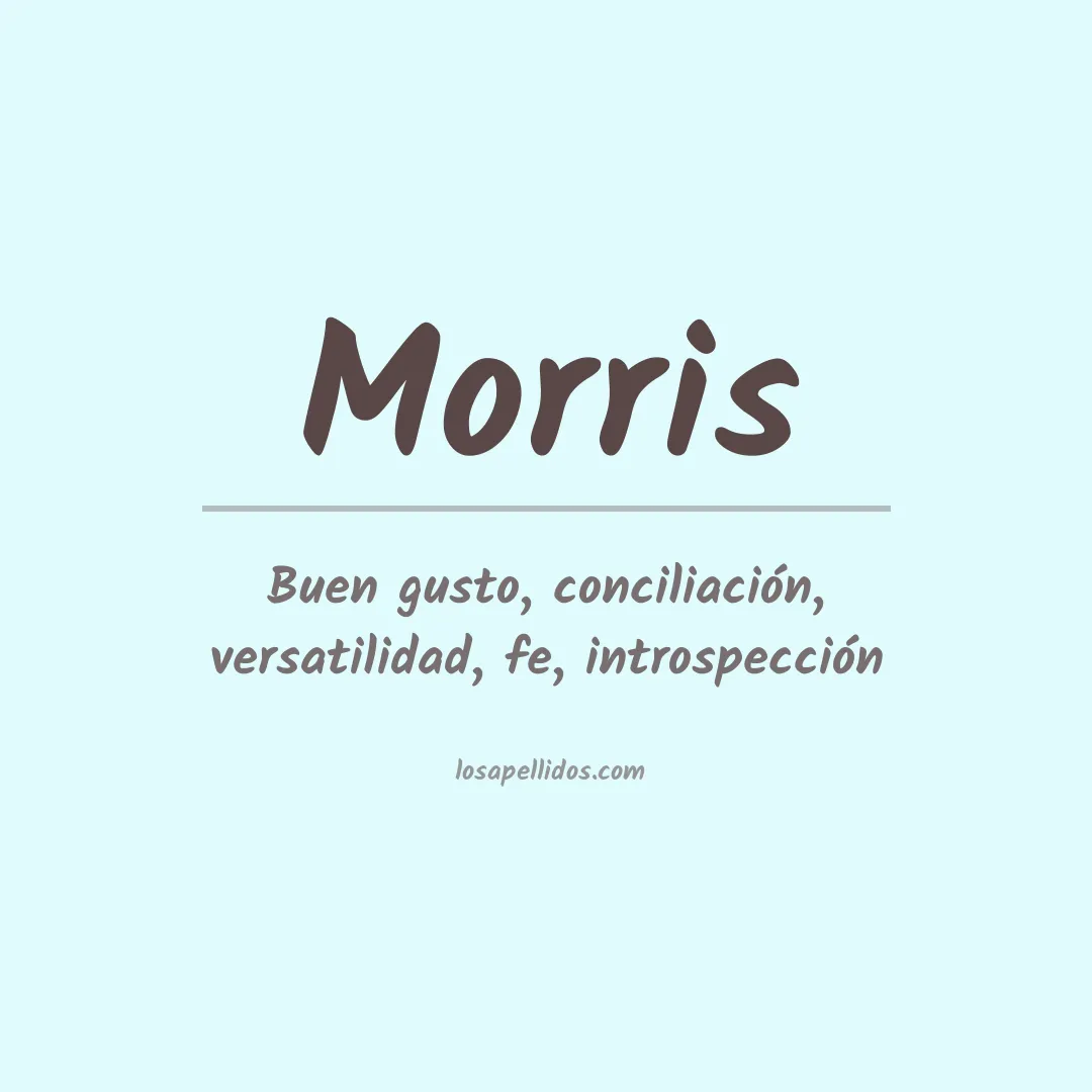 Apellido Morris