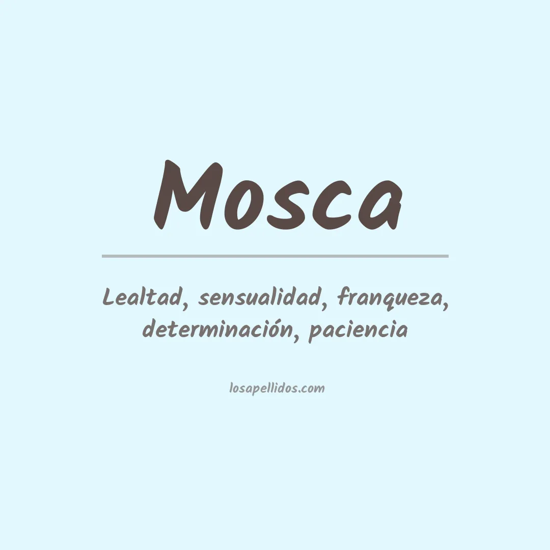 Apellido Mosca