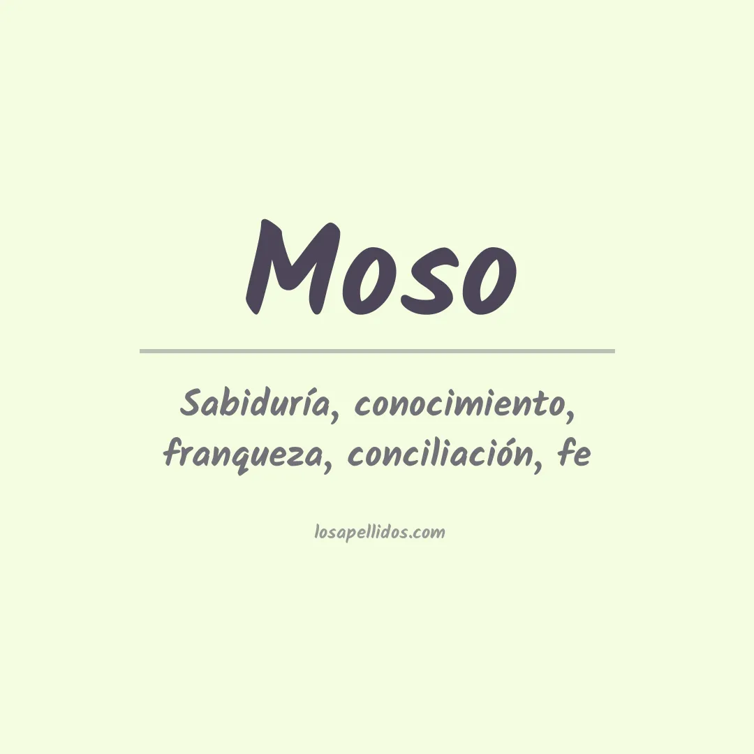 Apellido Moso