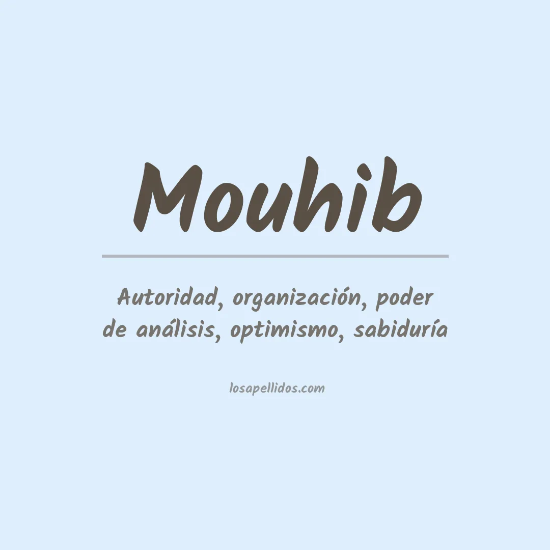 Apellido Mouhib