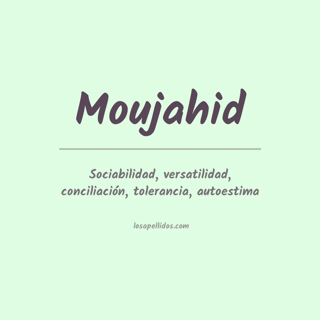 Apellido Moujahid