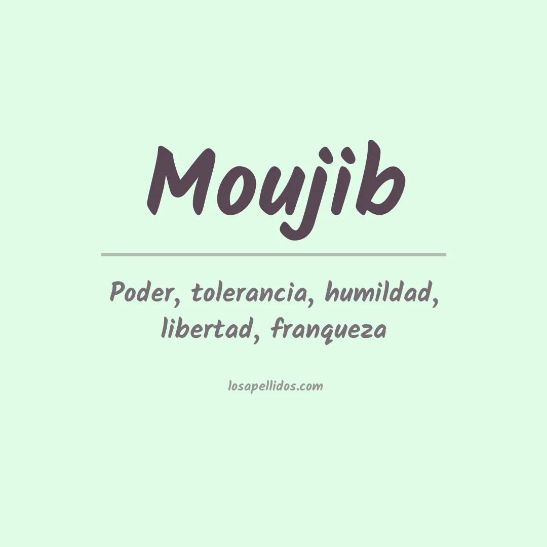 Apellido Moujib