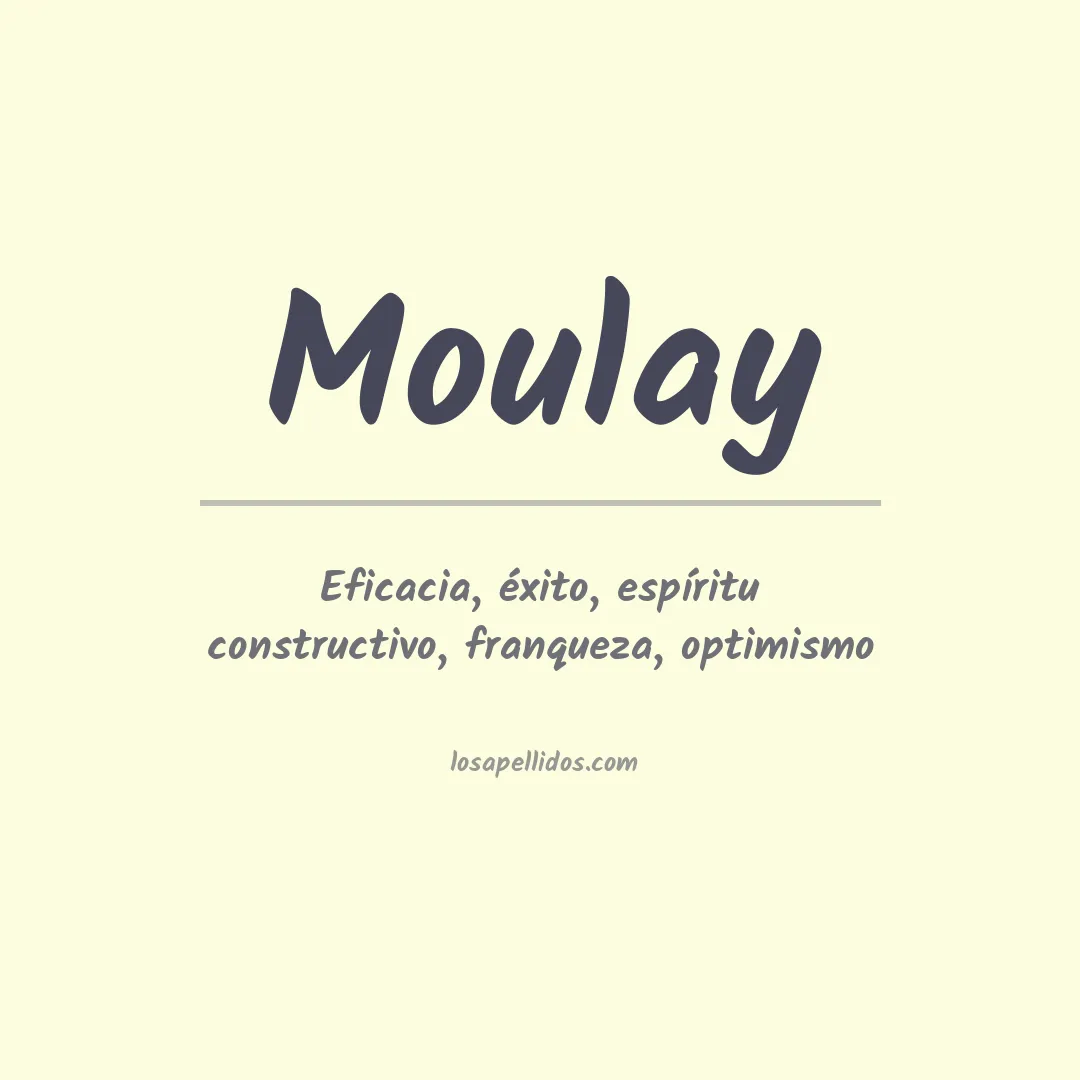 Apellido Moulay
