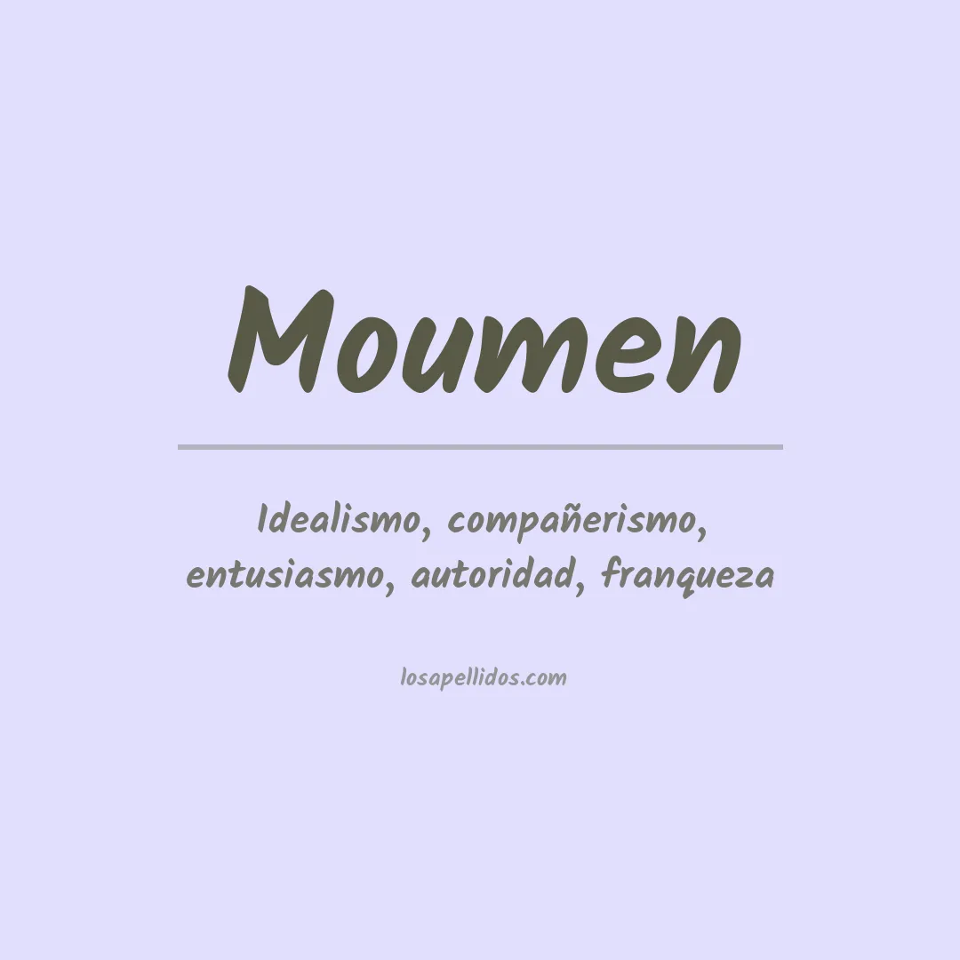 Apellido Moumen