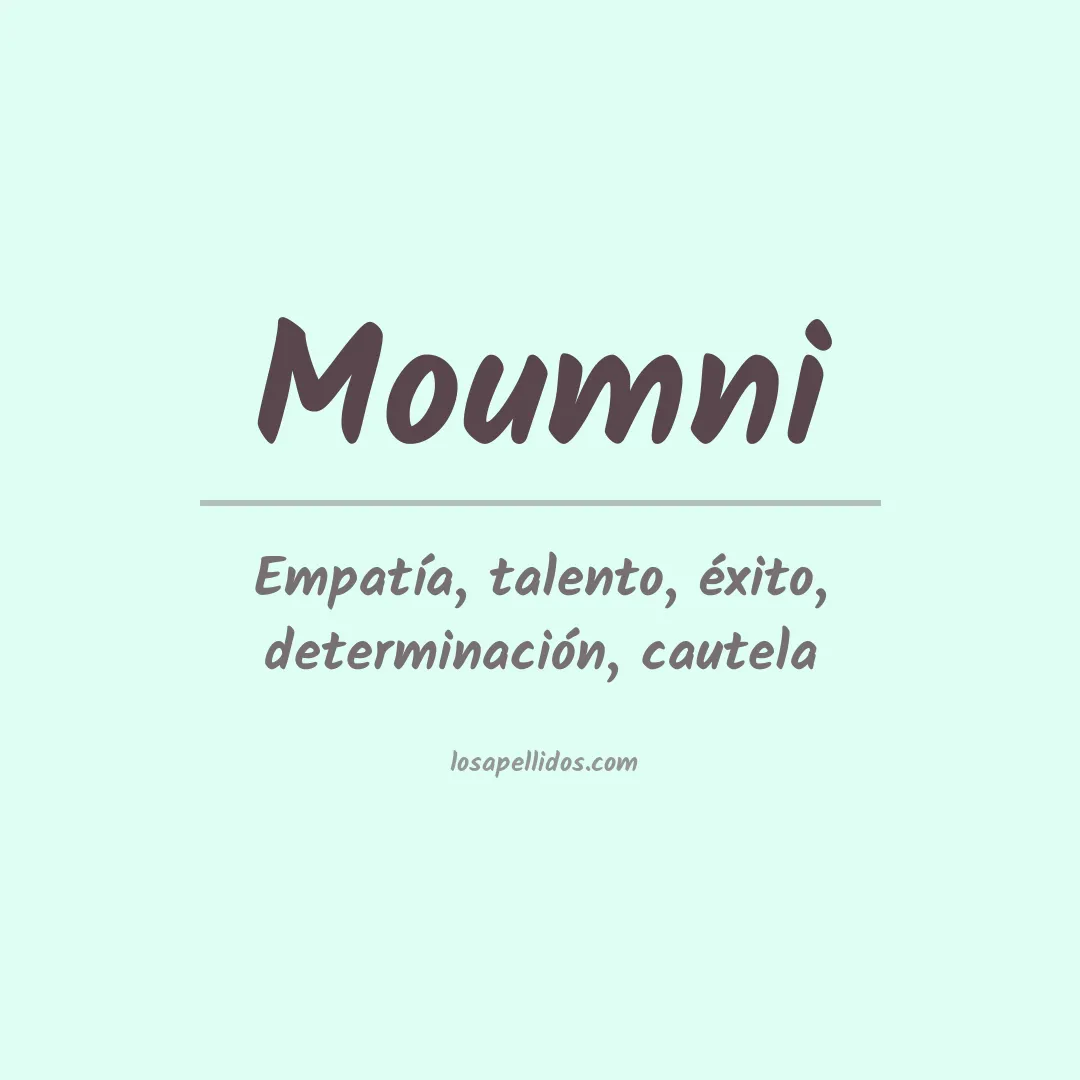 Apellido Moumni