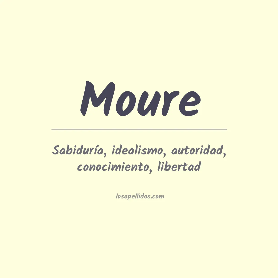 Apellido Moure